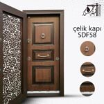 باب مصفح دابل مزدوج – 6 كالون